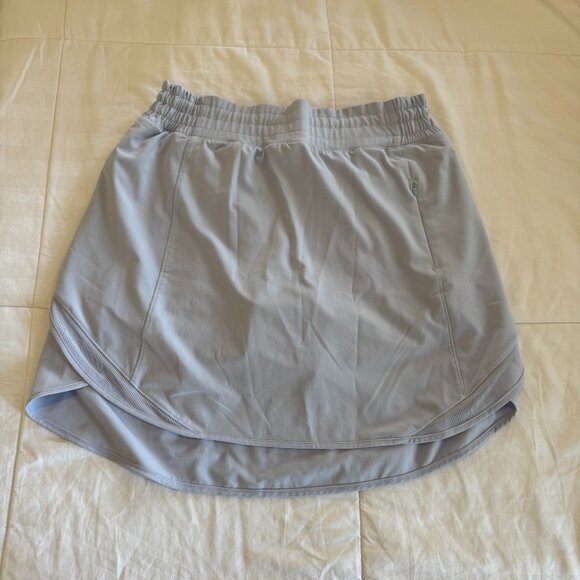 Lululemon Hotty Hot High-Rise Skirt *Long in Pastel Blue - Picture 1 of 9